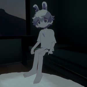 【Quest対応】蜈弱＆繧(うさぎさん)【VRCモデル】 缩略图 5