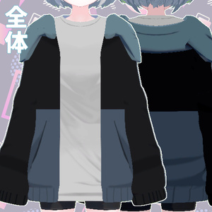 【真冬用】だぼだぼパーカー【無料/Free】 缩略图 2