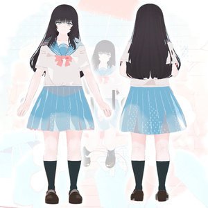 【くろなつ専用】rainy ladyのあの子のセーラー服【コスプレ衣装】 缩略图 2