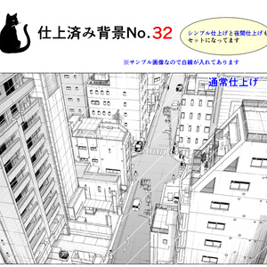 仕上済み背景No.32