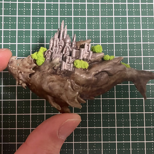 巨獣浮遊島弐番艦【古城】ミニ
