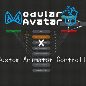 [Modular Avatar対応]Custome Animator Controller【無料】