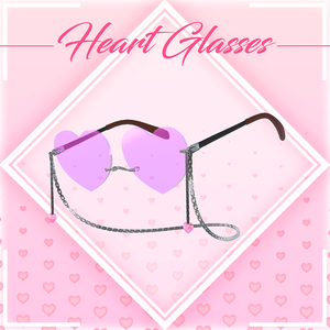 ハートメガネ( Heart_Glasses)