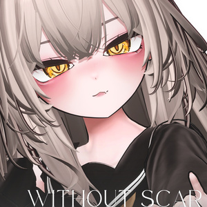 【輝夜 Kaguya】Cat ScarGaze Eye + MakeUp + Blendshape 缩略图 6