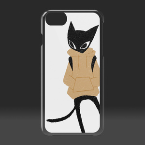 黒猫ニック iPhone ケース