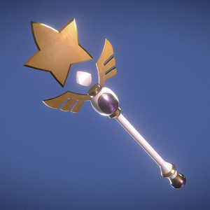 Disgaea Staff - Stardust Rod (魔界戦記ディスガイア 武器)