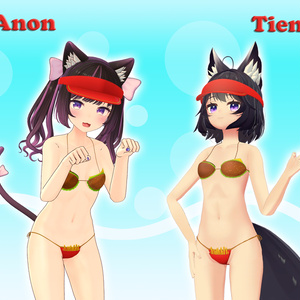Burger & Fries Bikini ハンバーガー ビキニ (VRChat avatar attachment) 缩略图 10
