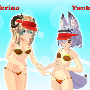 Burger & Fries Bikini ハンバーガー ビキニ (VRChat avatar attachment) 缩略图 6