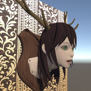 Hunting Trophy ハンティングトロフィー　３Dモデル　VRChat
