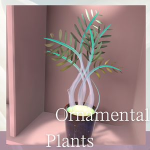 【3Dモデル】観葉植物/Ornamental Plants