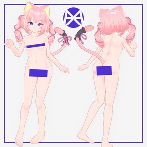 ミュリネ / #KEMOMIMIX【オリジナル3Ｄモデル】