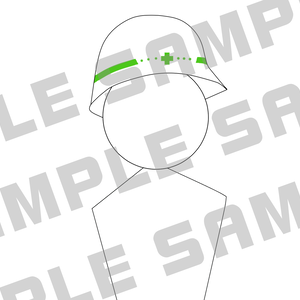 ヘルメット作業員 立ち絵