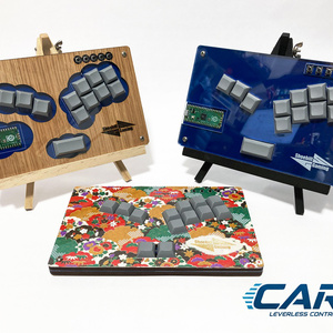 MOUNTAIN」木製薄型レバーレスコントローラー - Akitoのおみせ - BOOTH