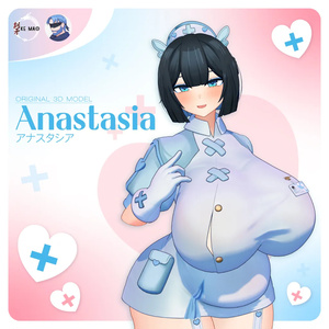 オリジナル3Dモデル「アナスタシア」~ANASTASIA~ VRC+VRM+Warudo対応