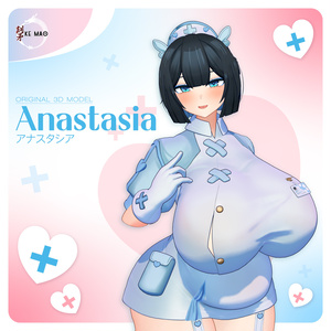 オリジナル3Dモデル「アナスタシア」~ANASTASIA~ VRC+VRM+Warudo対応