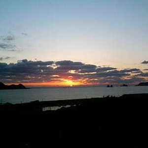 背景素材集：夕日