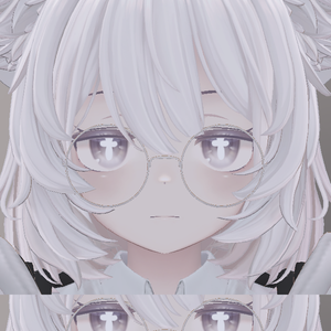 瞳孔テクスチャ「花様の十字」[#Emmelie3D 対応][Free]