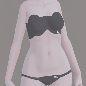 #Emmelie3D 対応 身体Mesh用下着テクスチャ [Free]