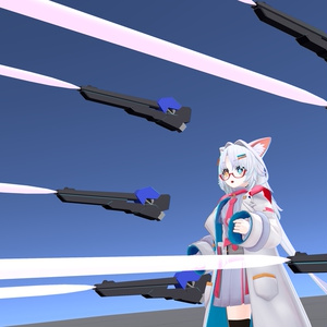 【VRChat想定3Dモデル】UG-T001「Vohu Manah」 缩略图 2