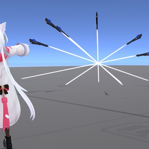 【VRChat想定3Dモデル】UG-T001「Vohu Manah」