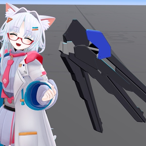 【VRChat想定3Dモデル】UG-T001「Vohu Manah」 缩略图 3