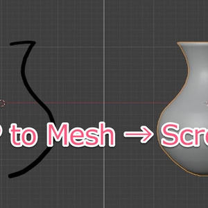 【Blender Addon】AK GP Tool - GP Extras ： Grease Pencilからメッシュへの変換→面の作成を効率化するアドオン 缩略图 7