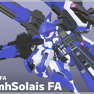 クラウソラスFA（ClaíomhSolais FA） VRChat向けオリジナル3Dモデル