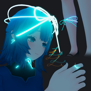 【VRC想定】Neon Ribon