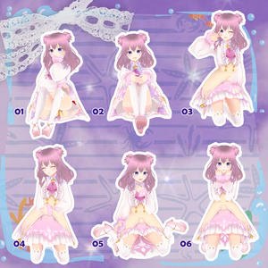 【無料版あり】【VRC 座りポーズセット.Vol3】VRC Sitting Pose Set.Vol3 🐙 JellyFish Shop 缩略图 2