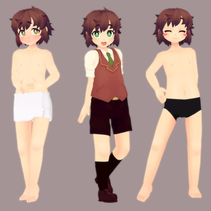 多目的男の子3Dモデル「ユータくん」 Multipurpose boy 3D model 「Yuta」 缩略图 4