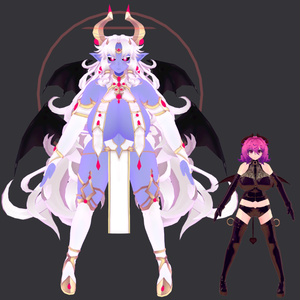 Multipurpose Devil 3D Avater "ALST Lily"　多目的魔王3Dアバター「アルストリリィ」 缩略图 3