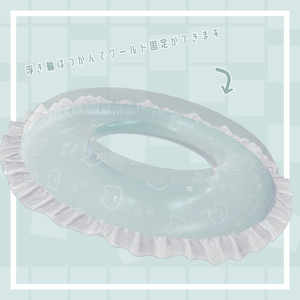 【3アバター対応衣装】SwimwearCat ear hoodie 缩略图 7
