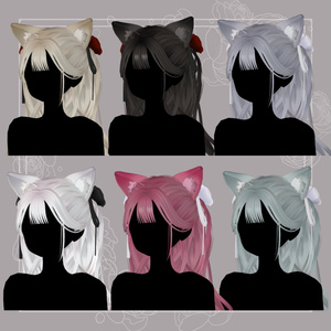 【4アバター対応】La Rose Noble Hair 缩略图 4