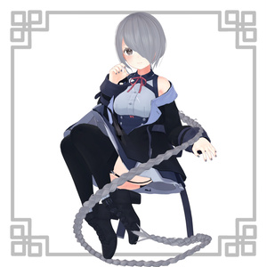【４アバター対応】僵尸龍袍-Hair- 缩略图 7