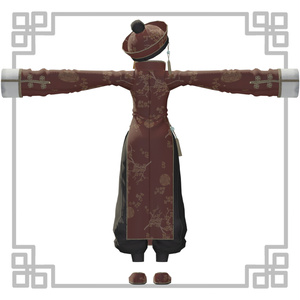 【２アバター対応】僵尸龍袍-Costume- 缩略图 7