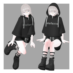 【3アバター対応衣装】BADASS GIRL 缩略图 7