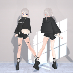 【3アバター対応衣装】BADASS GIRL 缩略图 4