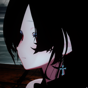 十字架イヤリング Cross Earring [無料 free]
