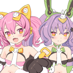PUNI☆MOFU マオ&トゥ【MMDモデル配布】