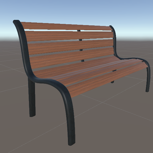 【Free DL】park bench_1