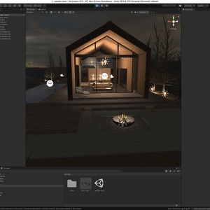 焚き火と温泉を楽しむ別荘_ unitypackage/FBX 缩略图 12