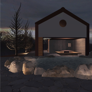 焚き火と温泉を楽しむ別荘_ unitypackage/FBX 缩略图 6