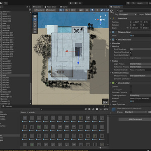 海辺の別荘 + 家具70セット！unitypackage+FBX 缩略图 18