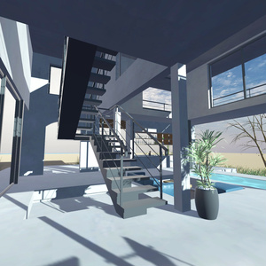 海辺の別荘 + 家具70セット！unitypackage+FBX 缩略图 13