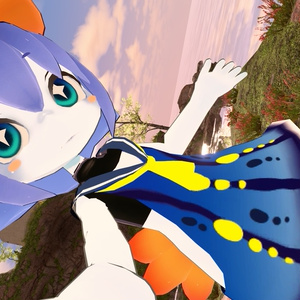 ※サポート終了※VRChat対応オリジナル3Dモデル　うみぅしちゃん 缩略图 3