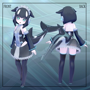 ORCA-NA　オルカーナ【VRC対応オリジナル3Dアバター】 缩略图 2