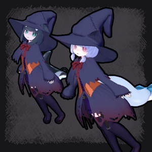 dirty witch dress　アバター用衣装 缩略图 3