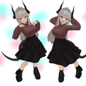 シルヴィアちゃん素体用　　秋服おしゃれ着