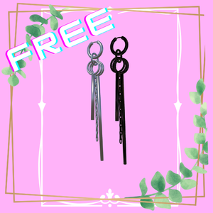 【無料】シルバーピアス　2色セット