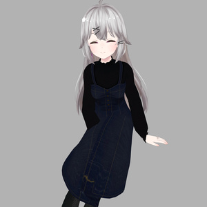 【透羽専用衣装】デニムワンピース 缩略图 2
